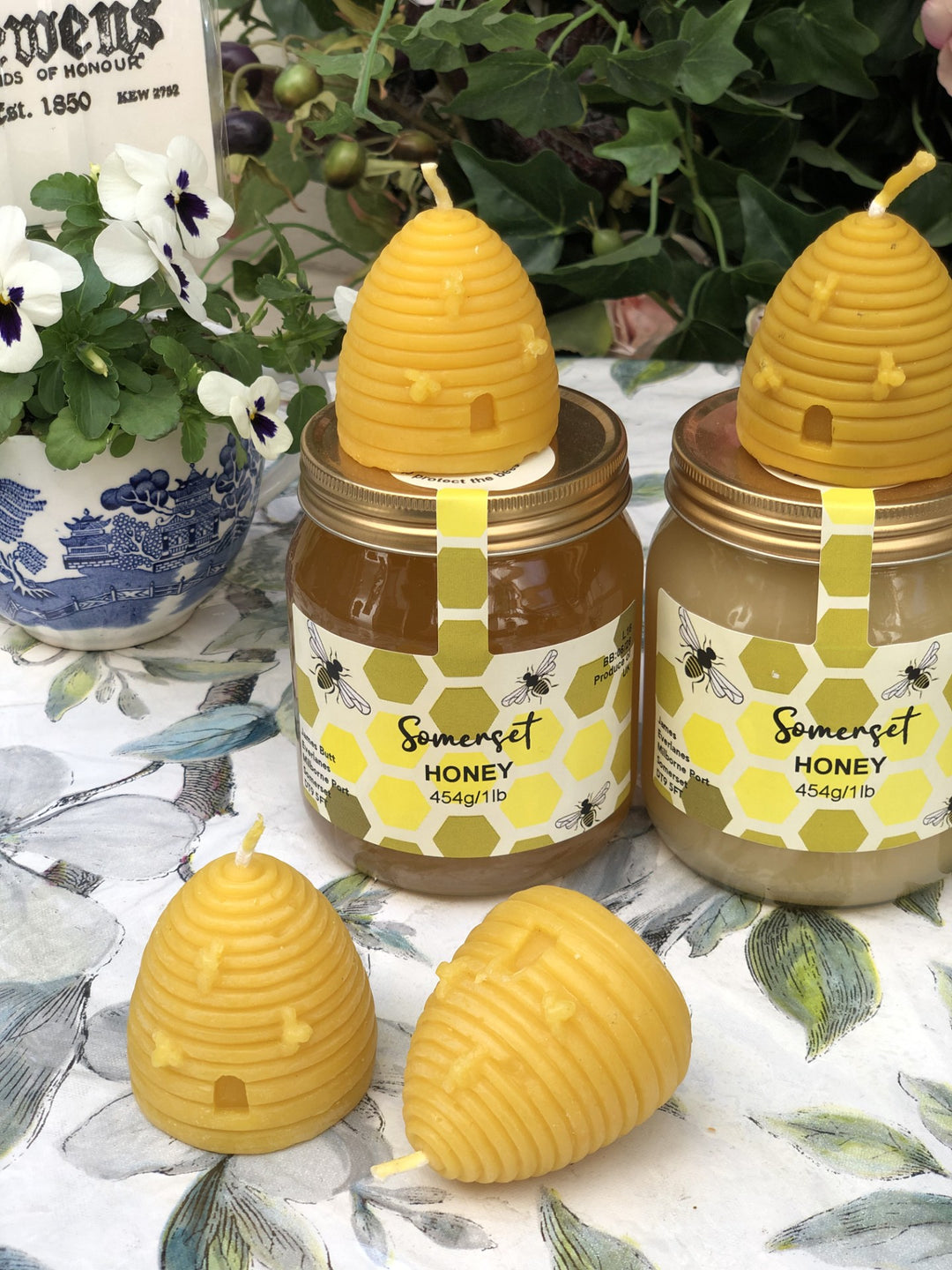 Small Beeswax Skep Candle
