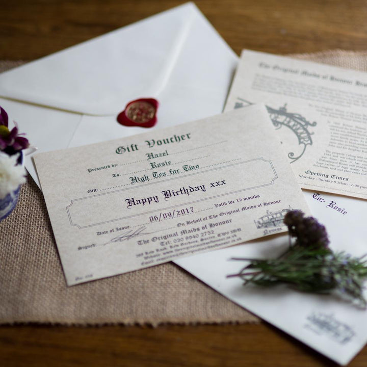 Mulled Wine High Tea Voucher