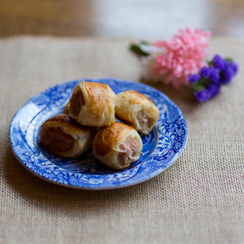 Box of x24 Cocktail Sausage Rolls