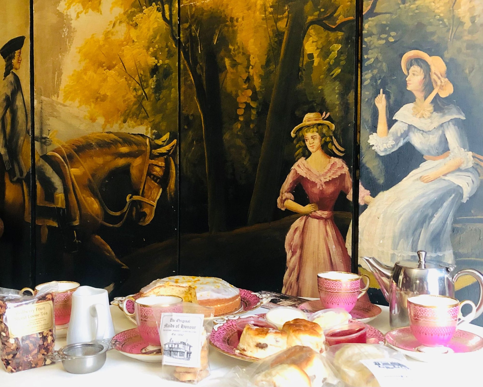 Afternoon Cream Tea (For Four) - The Original Maids of Honour