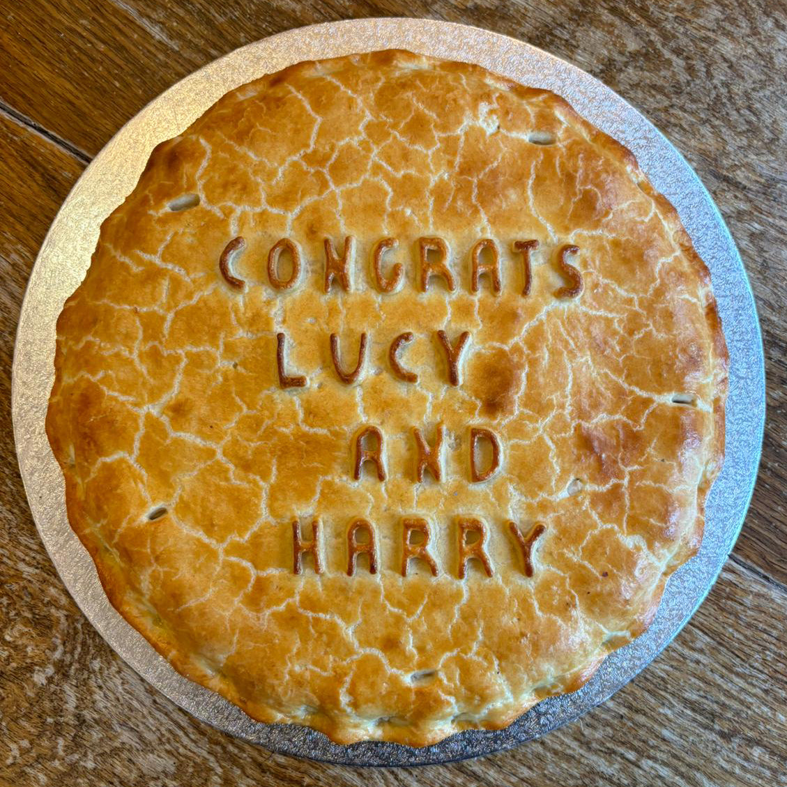 Personalised Pie