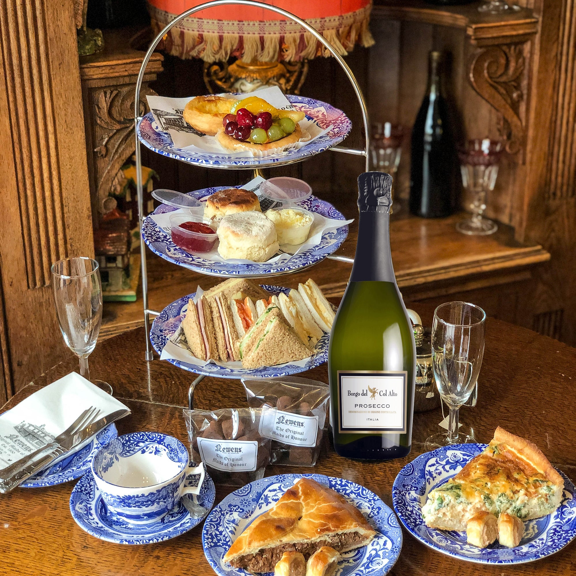 The Special Prosecco Tea at Home (for 2)