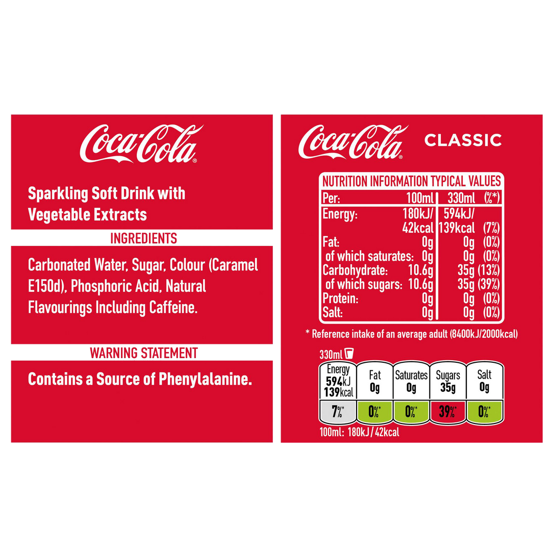 Coca-Cola Original Taste (Glass Bottle) 330ml