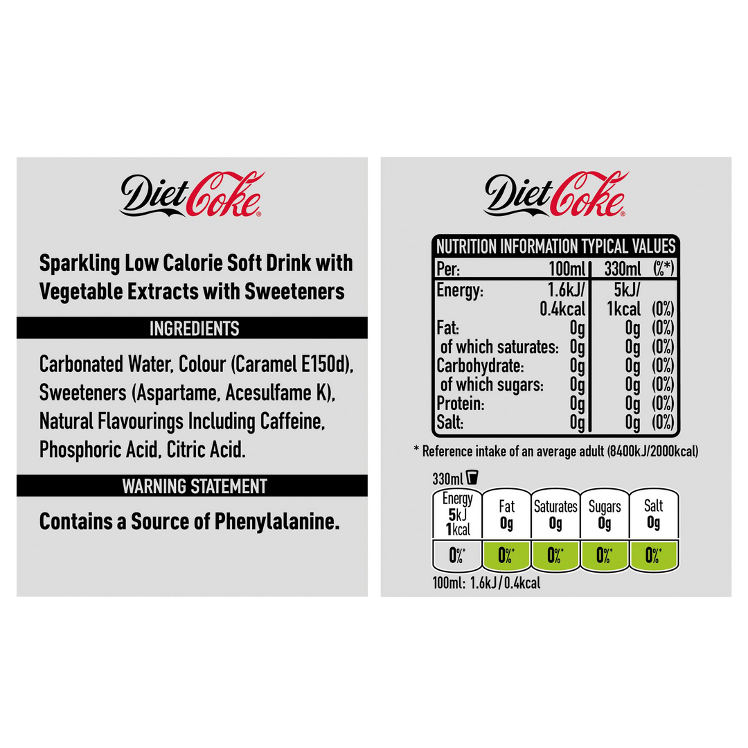 Coca Cola Diet Coke (Can) 330ml