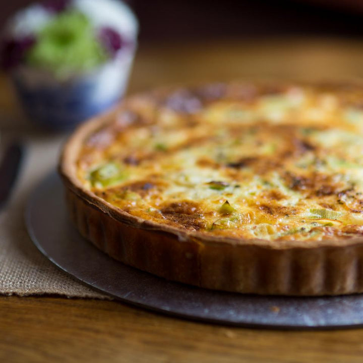 Cheese & Leek Quiche