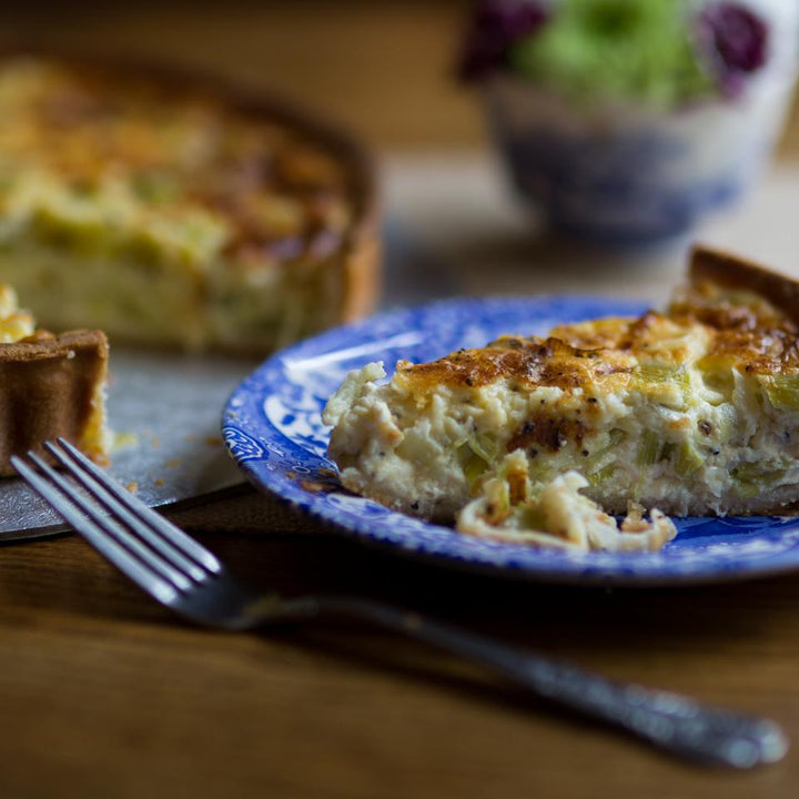 Cheese & Leek Quiche