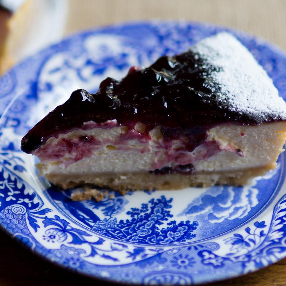 Blackcurrant Cheesecake