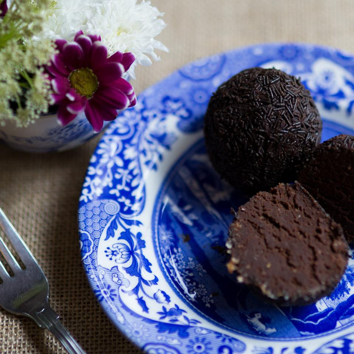 Chocolate Sponge Truffles (without Alcohol)