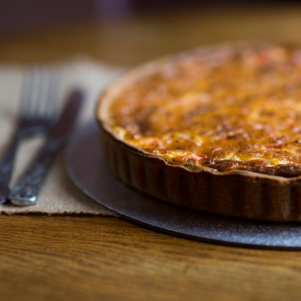 Bacon & Tomato Quiche