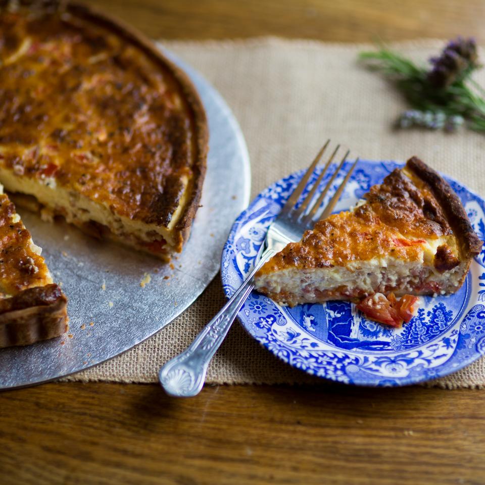 Bacon & Tomato Quiche