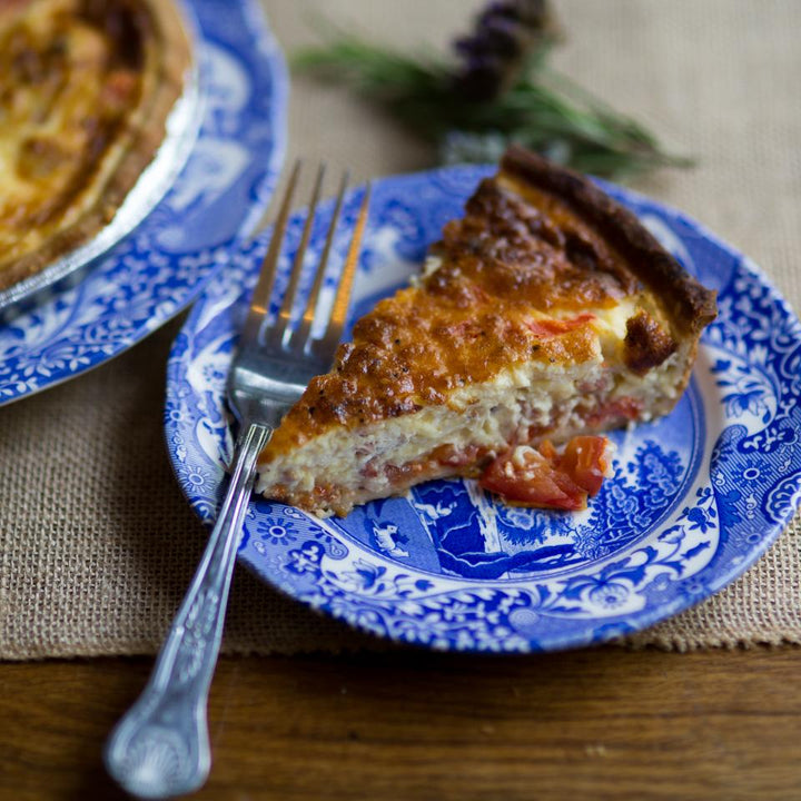 Bacon & Tomato Quiche