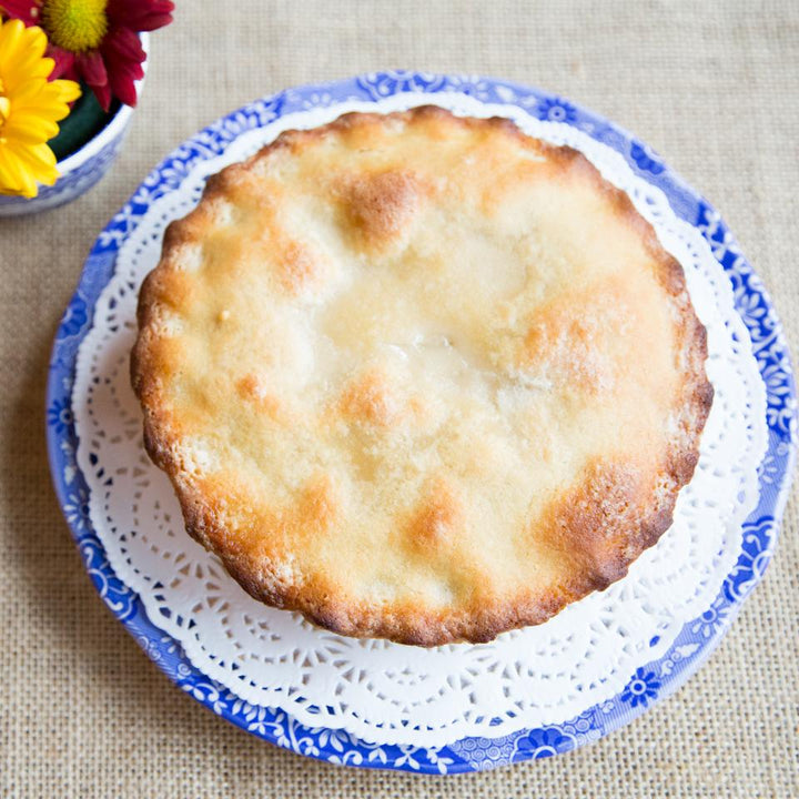 Traditional Apple & Raspberry Pie