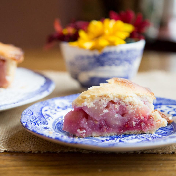Traditional Apple & Raspberry Pie