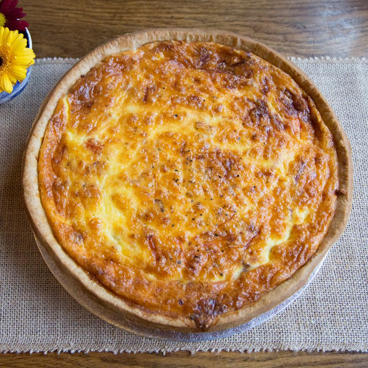 Bacon & Tomato Quiche
