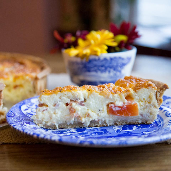 Bacon & Tomato Quiche
