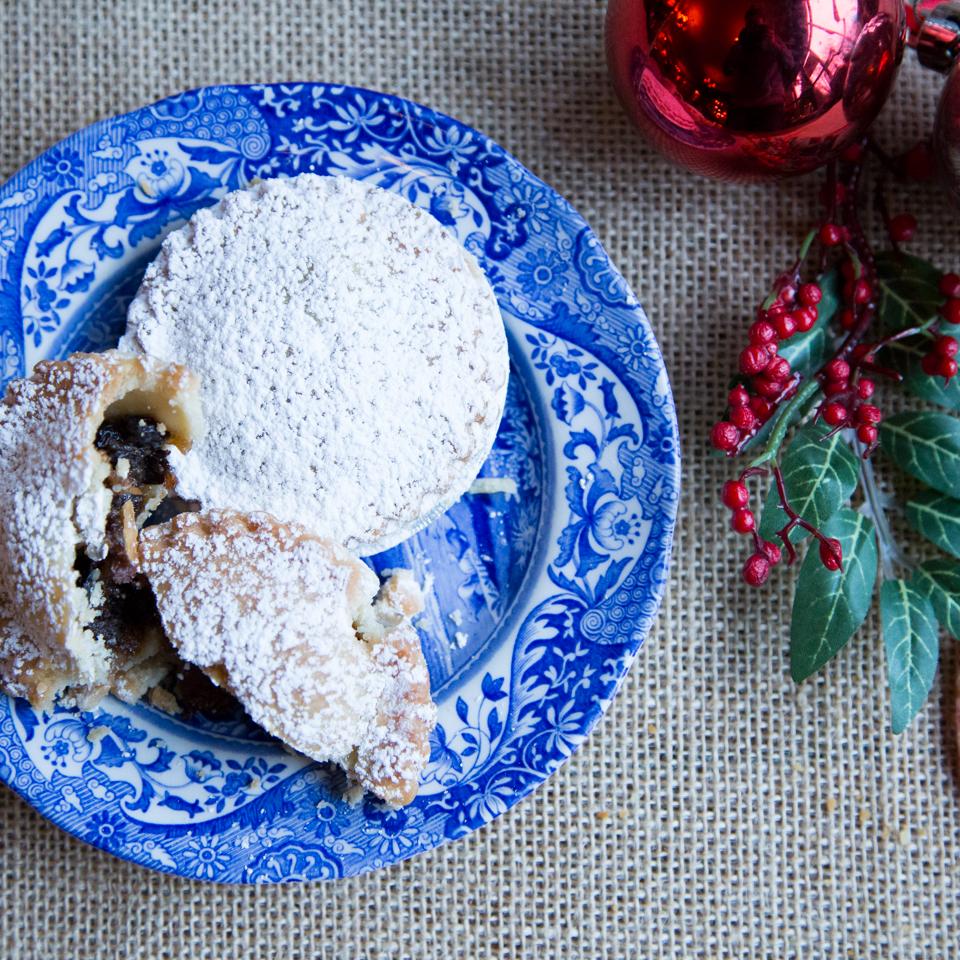 Mince Pie (with our own homemade mincemeat)