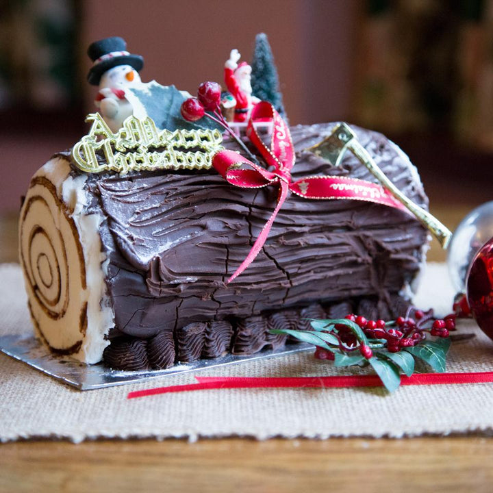 Christmas Chocolate Log  - available from 1/12/25