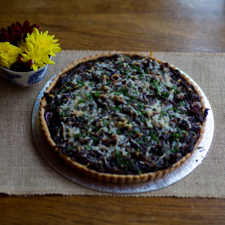 Roasted Red Onion Tart