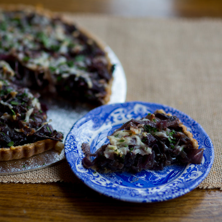 Roasted Red Onion Tart