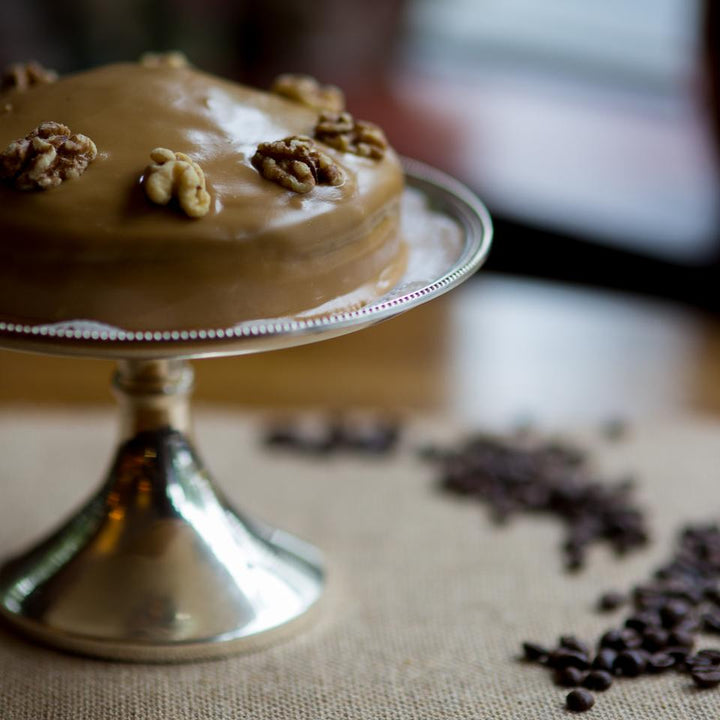 Coffee Fondant Cake