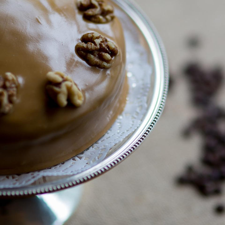 Coffee Fondant Cake
