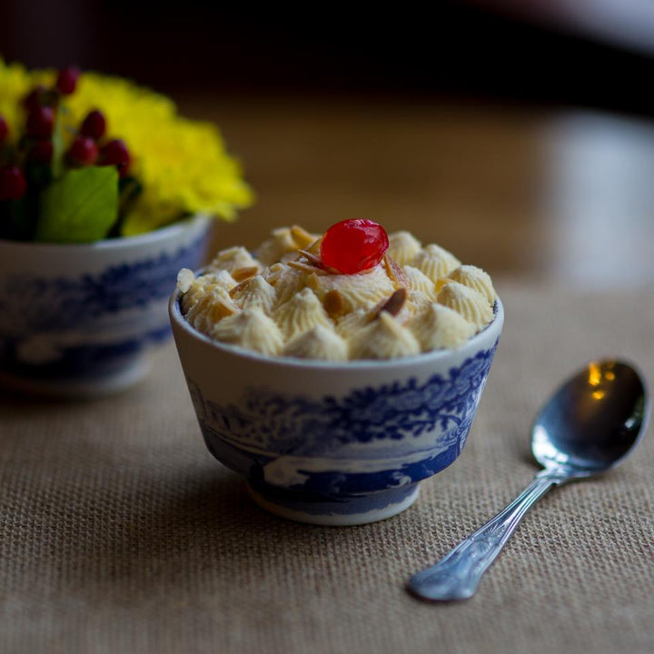 Chocolate Trifle in a Retired Spode Tea Cup (Contains No Alcohol)