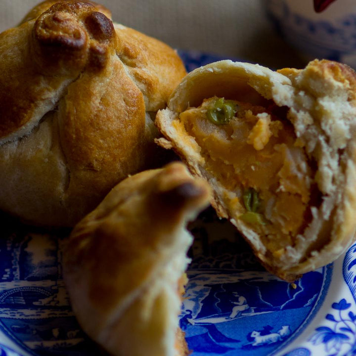 Box of x4 Vegetable Pasty