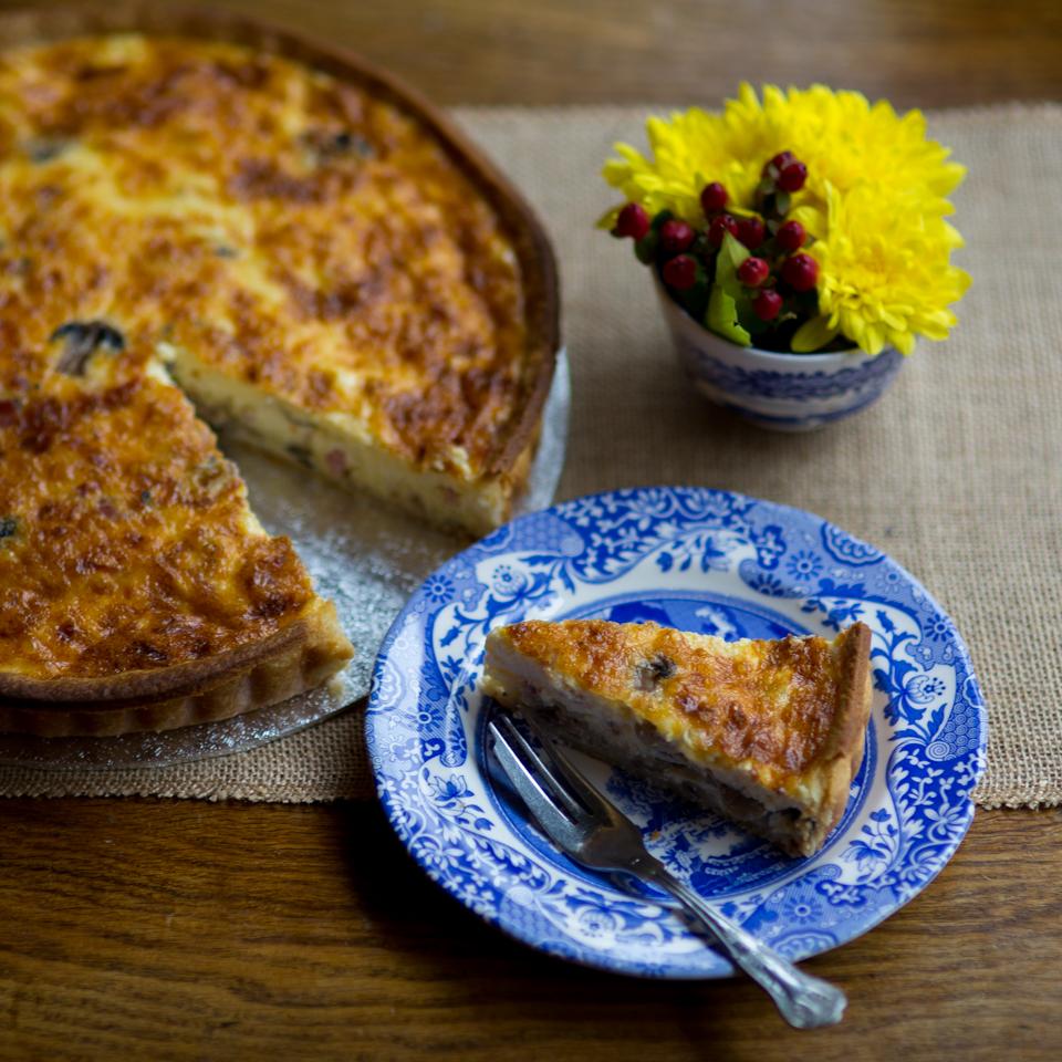 Mushroom Quiche
