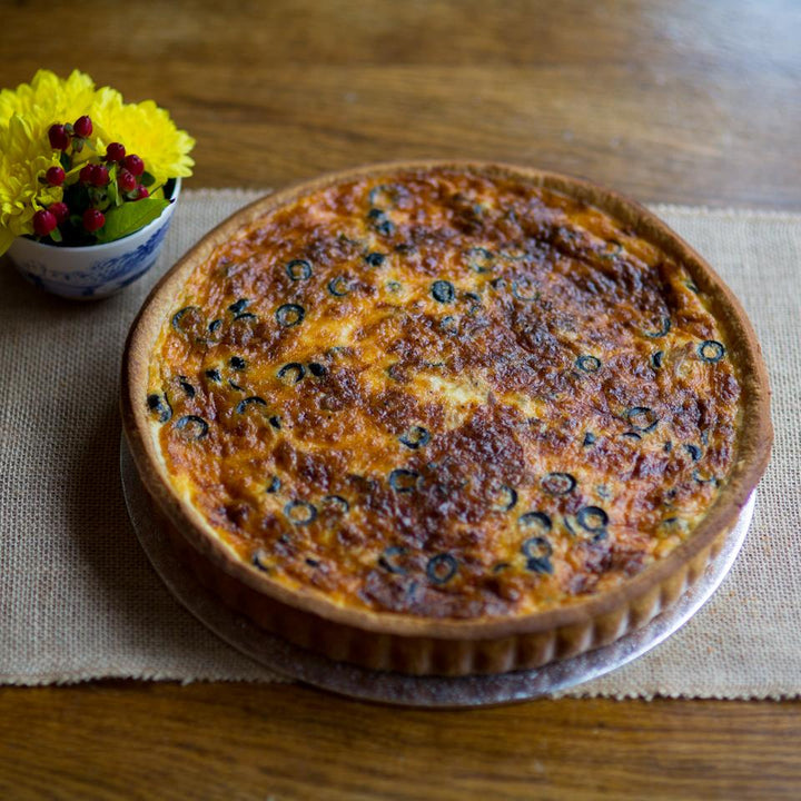 Tuna & Black Olive Quiche