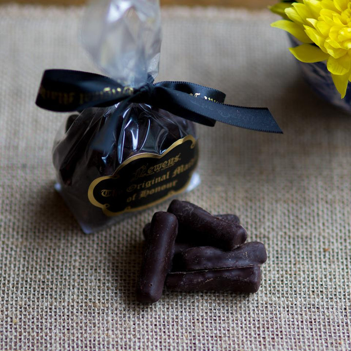 Ginger Sticks in Dark Chocolate  100g