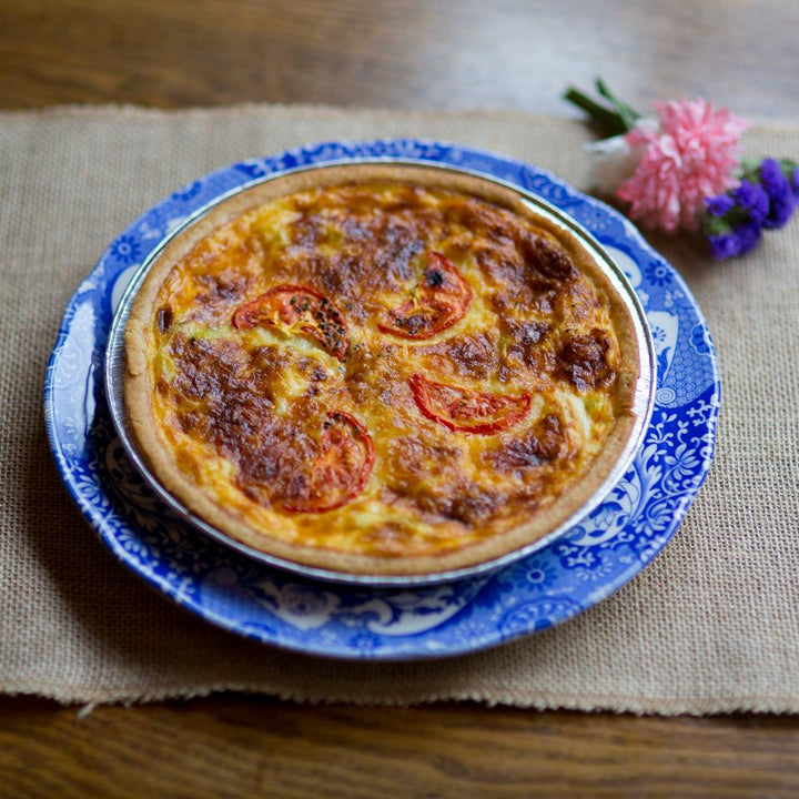Cheese & Leek Quiche