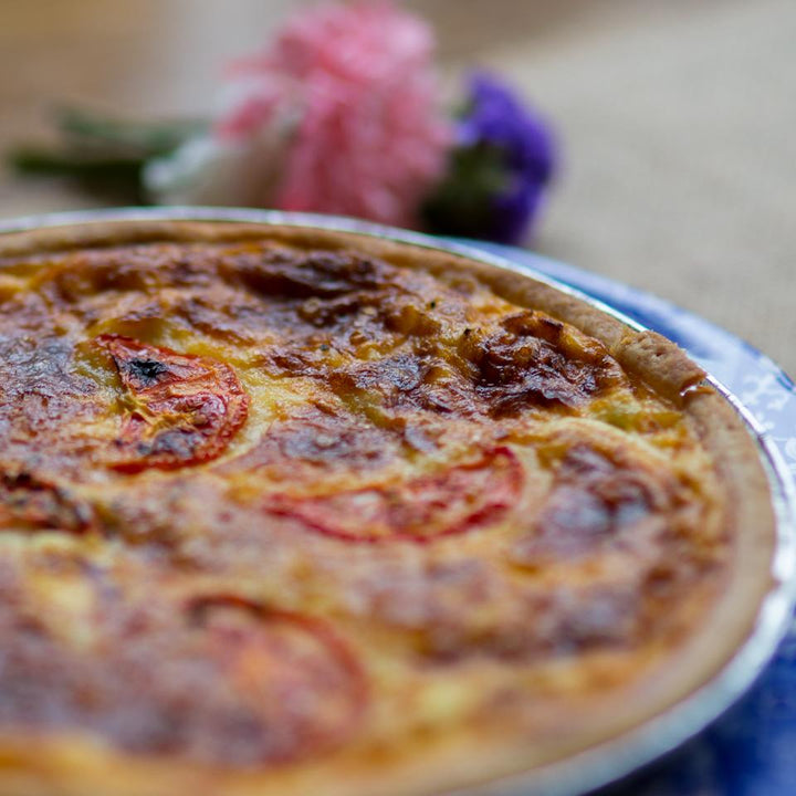 Cheese & Leek Quiche