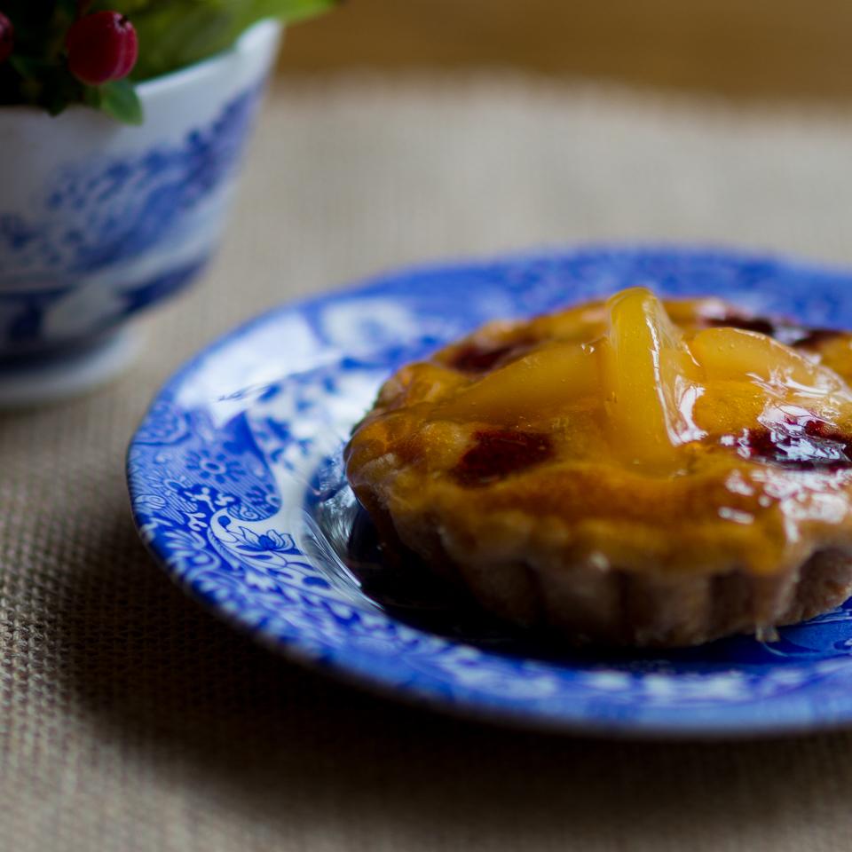 Pear & Raspberry Tart