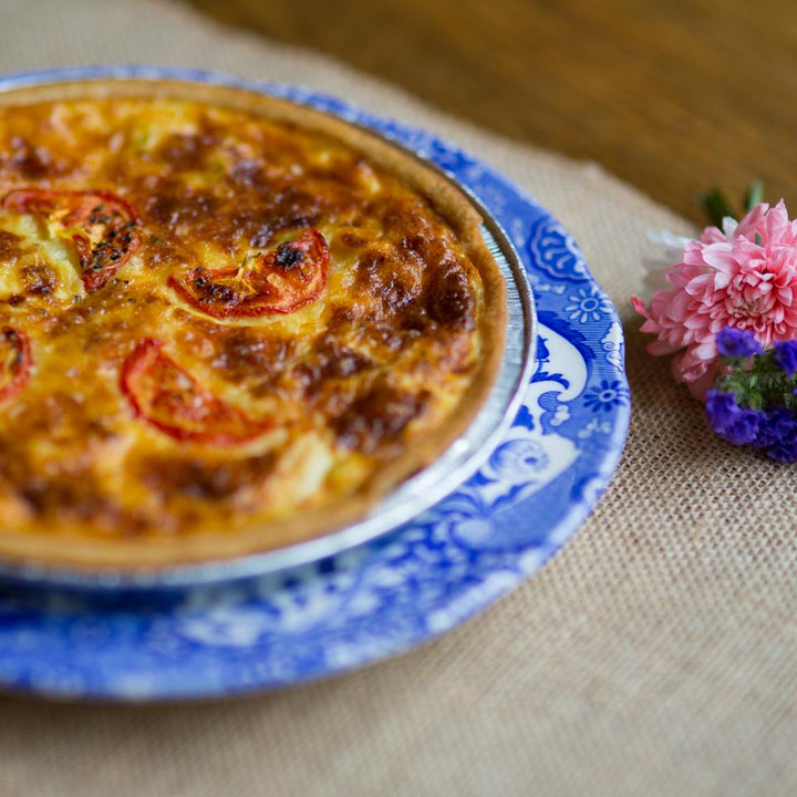 Cheese & Leek Quiche