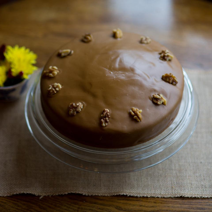 Coffee Fondant Cake