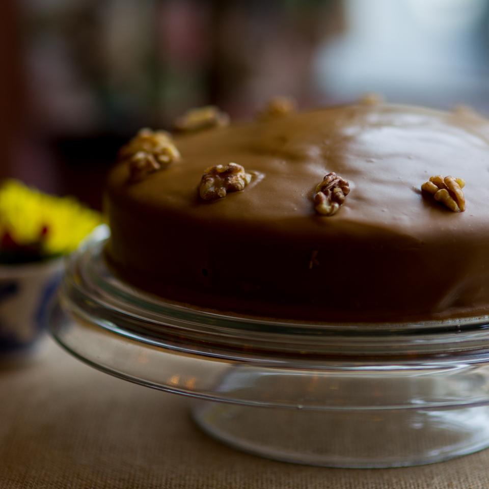 Coffee Fondant Cake