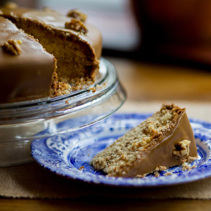 Coffee Fondant Cake